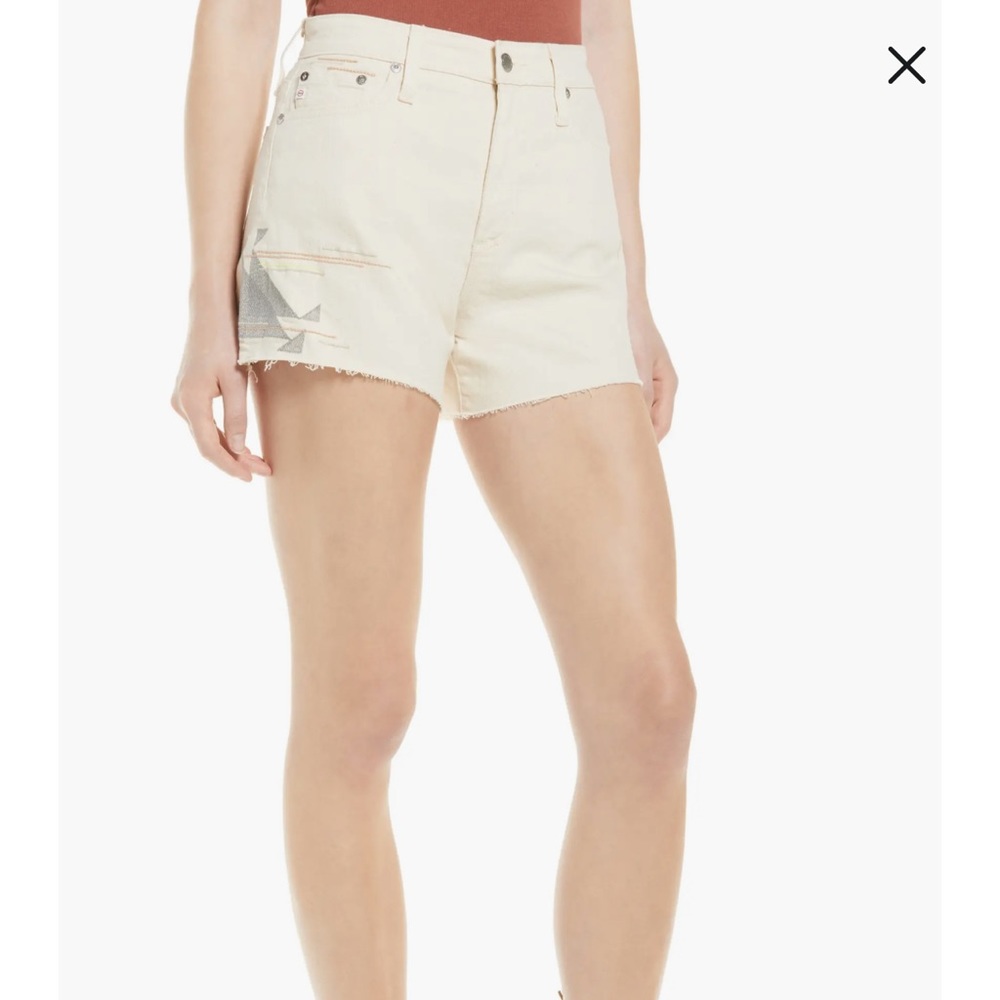 NWT AG Women's Cream Shorts size 29